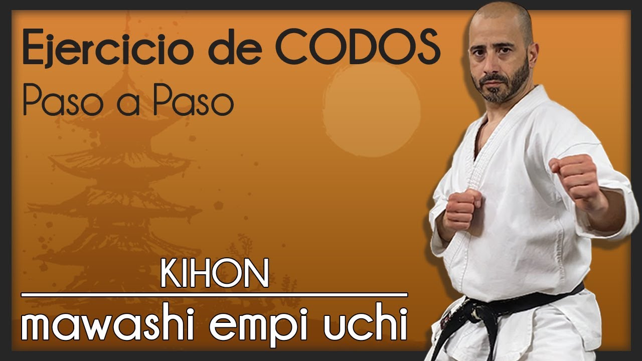 Golpes de Codos ▶ KIHON: mawashi empi uchi | KARATE SHOTOKAN - paso a paso en ESPAÑOL