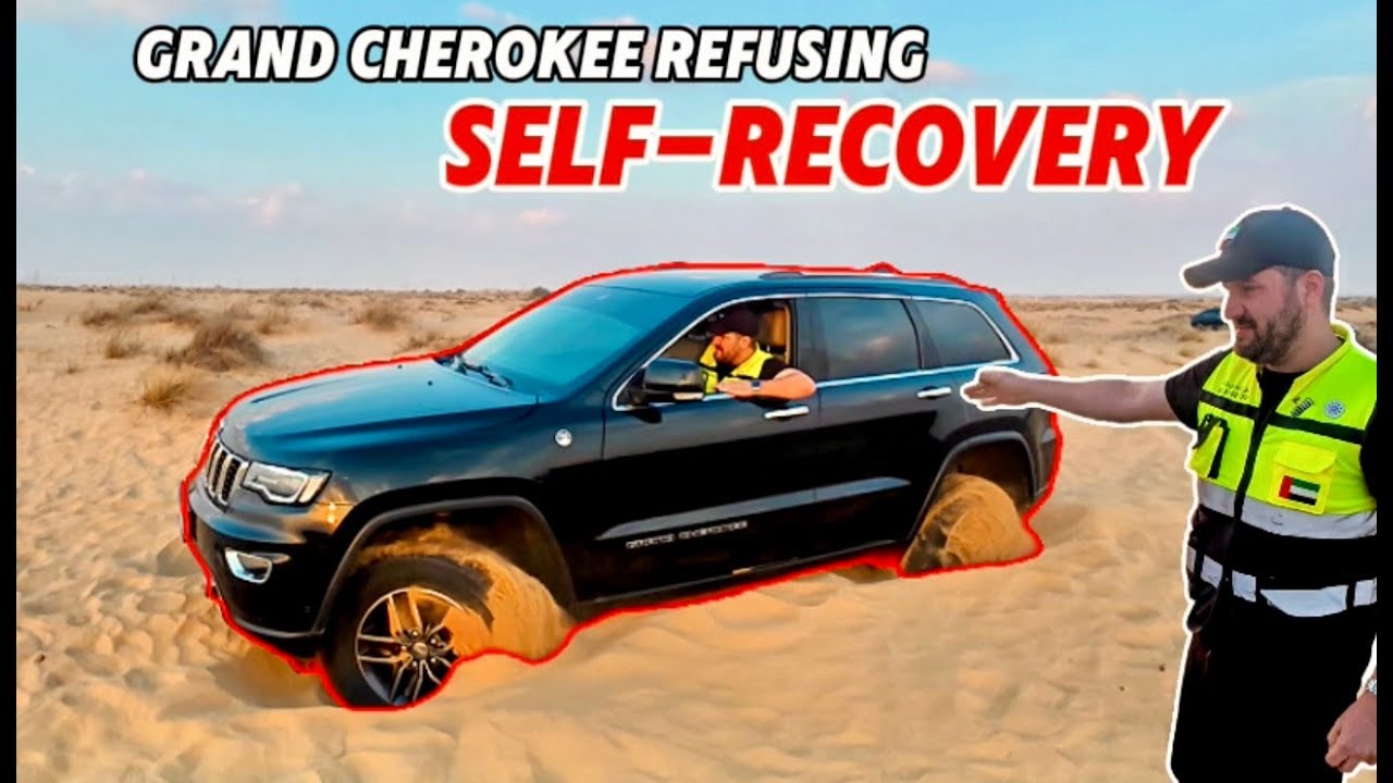 Grand Cherokee застрял в песках — выберется ли он?!