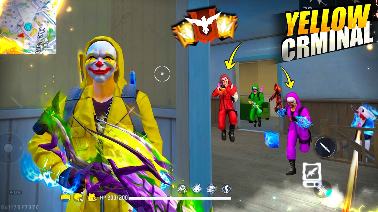 FREEFIRE🔥Solo vs Squad With 7 Years Old Kid 😂 2x Sniper Funny Gameplay - Garena free fire #freefire