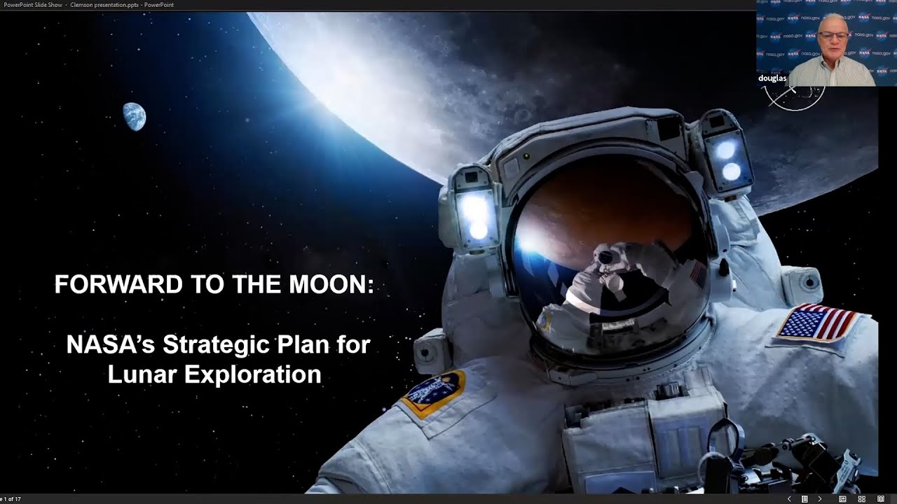 NASA's Chief Technologist Douglas Terrier in Virtual Visit to Clemson University