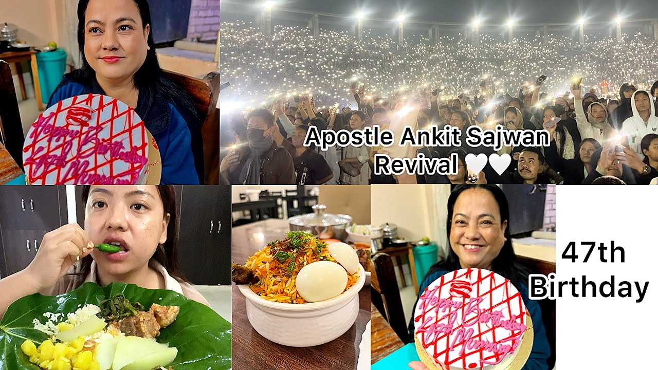 Mommy 47th Birthday🎂|| Apostle Ankit Sajwan Crusade✝️