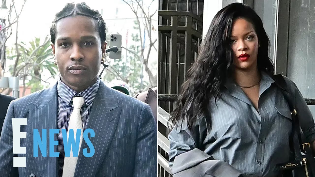 Watch Rihanna & A$AP Rocky REACT to His Not Guilty Verdict | E! News
