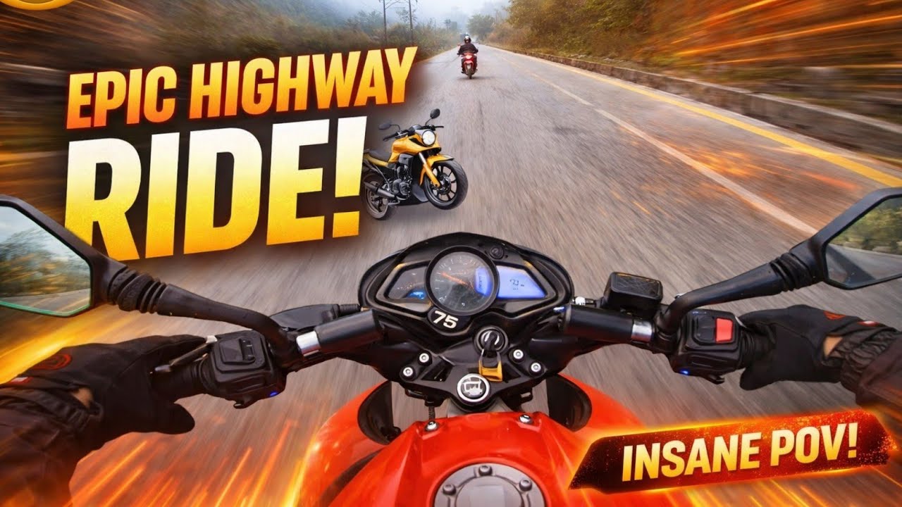 Hilly HyperRide on NS200🔥 | Pure sound of NS200 | @RevRahul-v9h