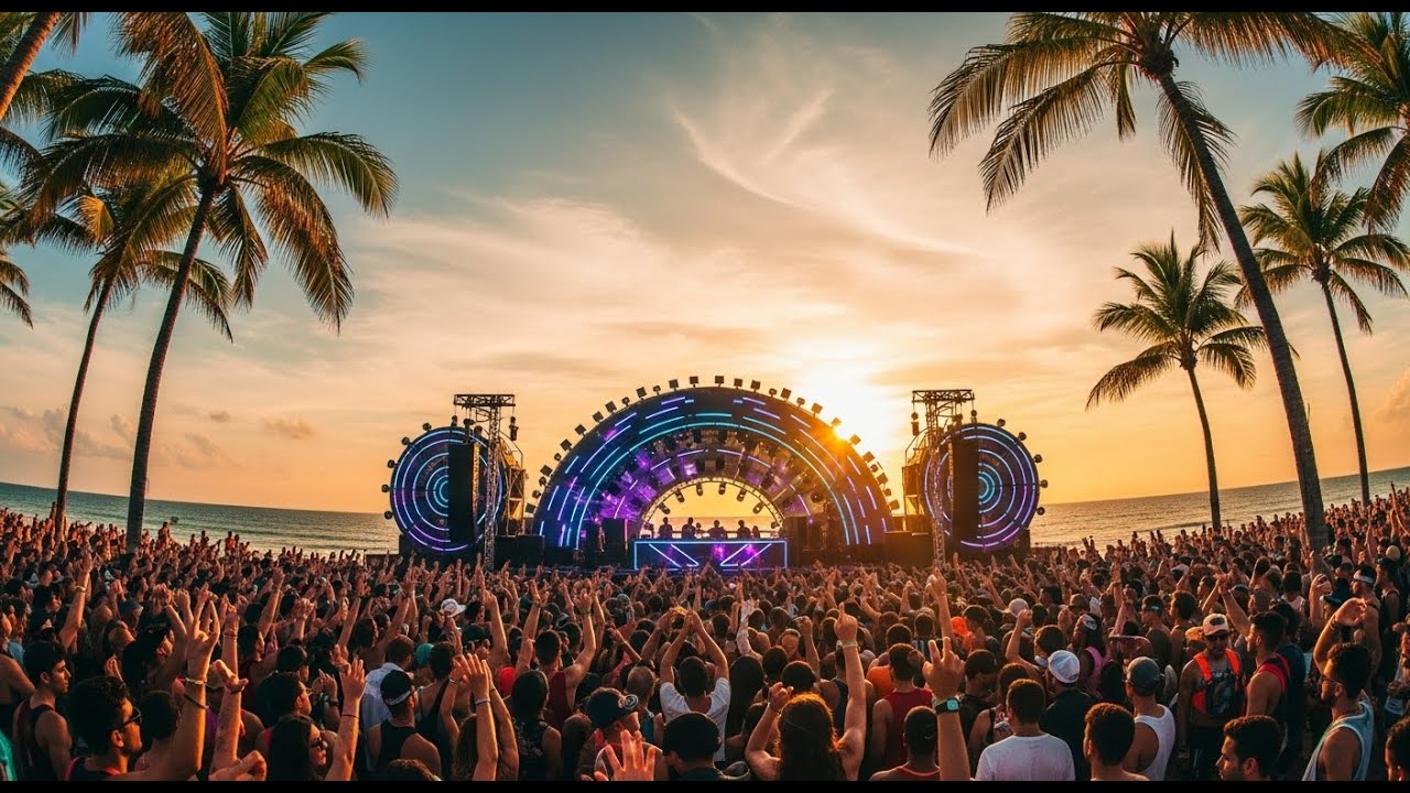 Reggaeton Beach Party LIVE 🔥 Non-Stop Latin Hits & Summer Vibes 24/7