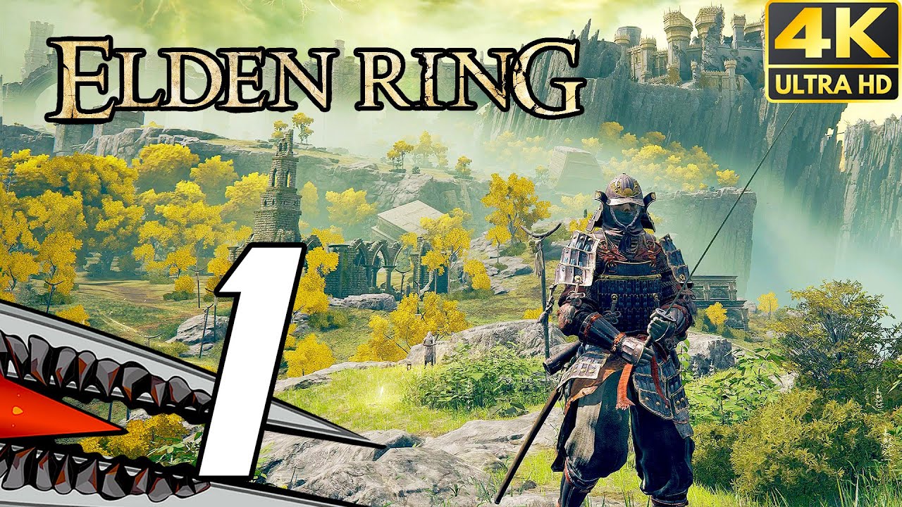 Elden Ring (PS5) Gameplay Walkthrough Part 1 - The Journey Begins (4K 60FPS)
