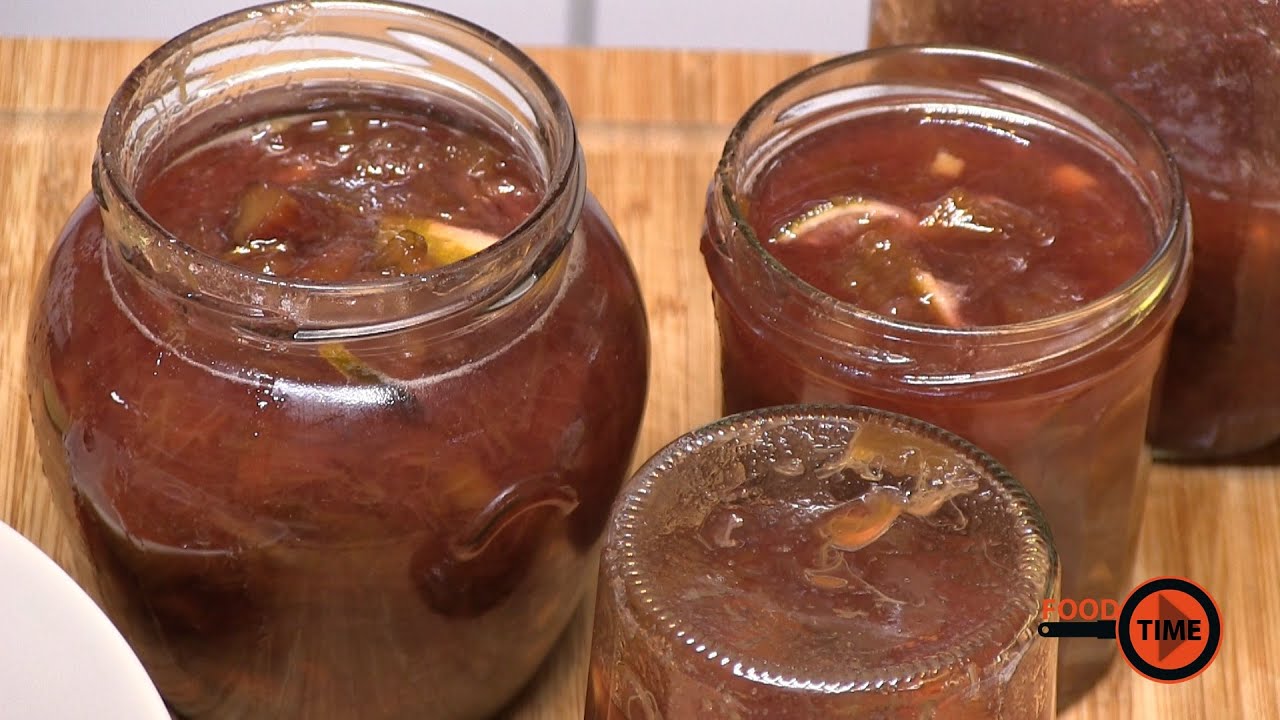 Dulceata de rubarba cu ghimbir