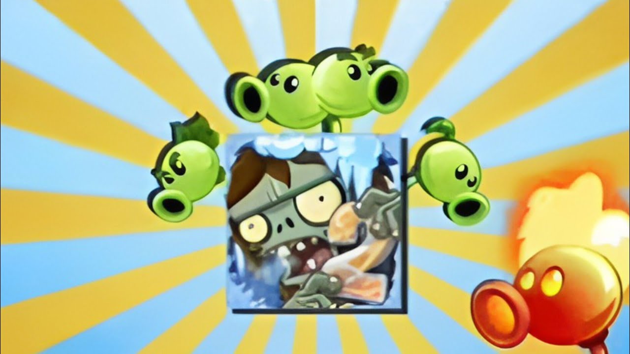 Я Прошёл Plants vs Zombies 2 Используя ТОЛЬКО ГОРОХОСТРЕЛЫ/Ледяные пещеры