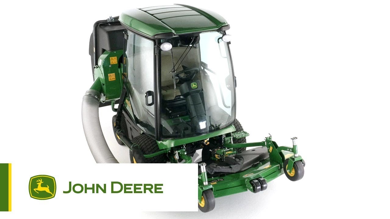 The John Deere 1585 TerrainCut Front Rotary Mower