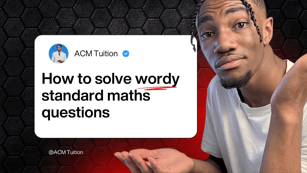 How I Beat Wordy HSC Standard Maths Questions Every Time