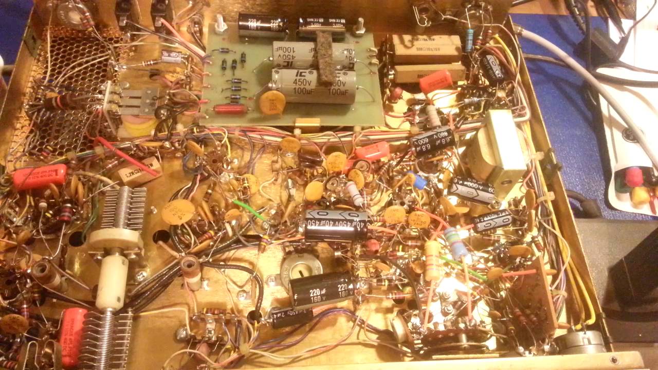 Siltronix 1011D tube type radio repair and overview..