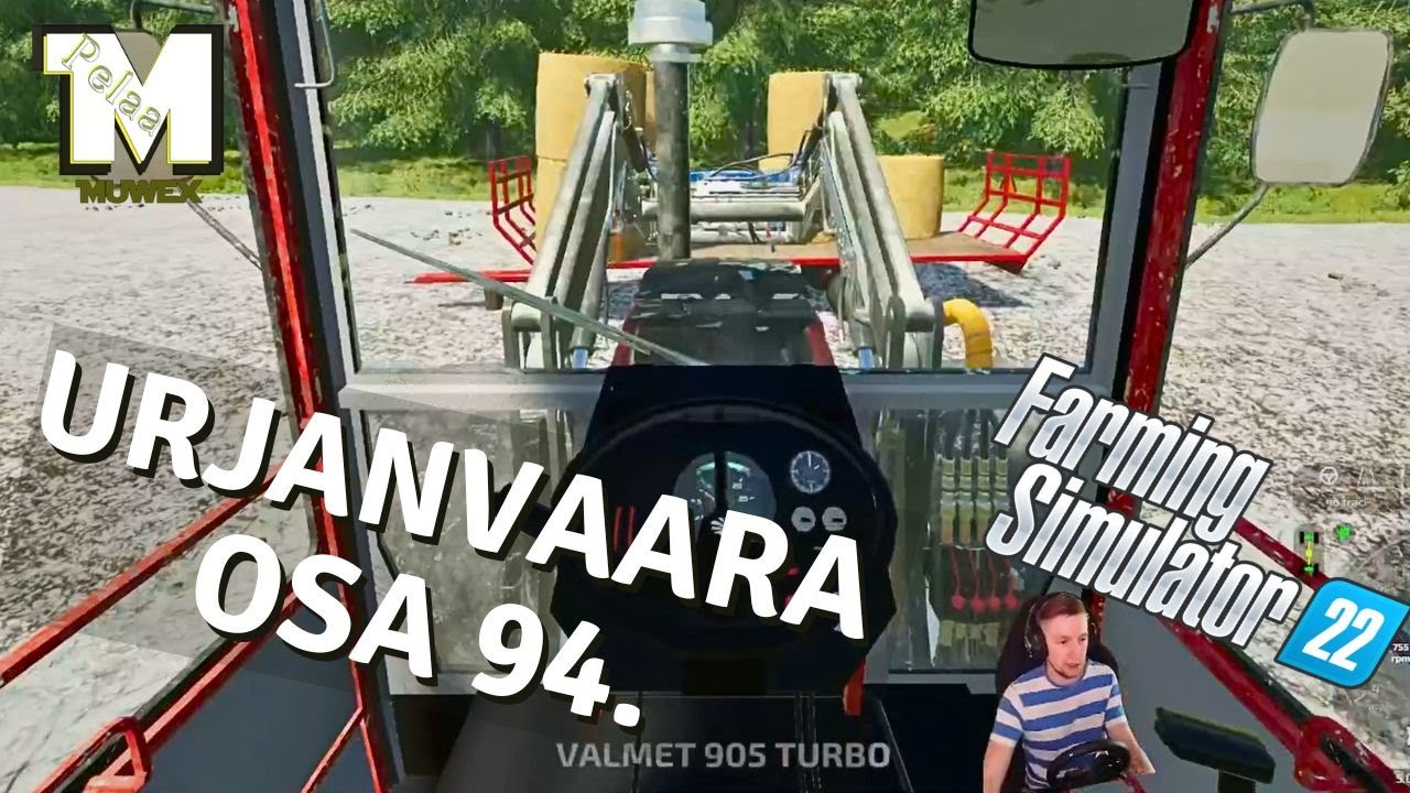 Modeja sekä Paalien lastausta - Urjanvaara Osa 94. - FS22