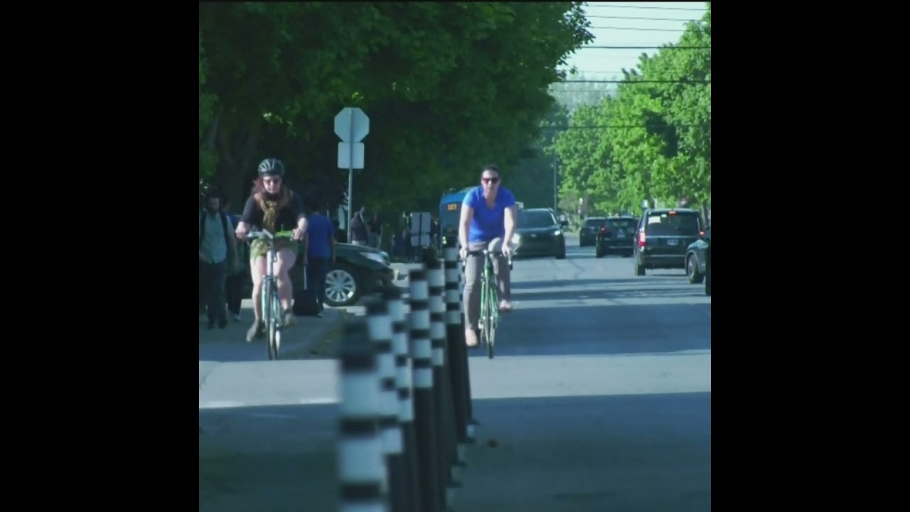 IN TRANSIT - New bike paths are causing certain roads to shut down and parkings to disappear