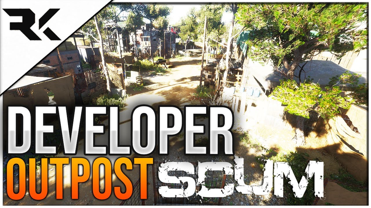 SCUM | 0.7 [EXCLUSIVE] Developer Leaks Me Awesome Outpost First Look Inside!