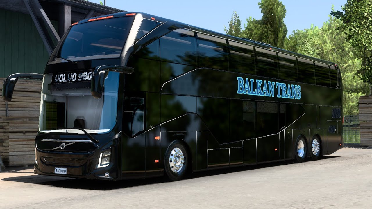 [ 1.48 ] Volvo 9800 DD West Balkan | Bus Mod | Euro Truck Simulator 2 ETS2 ATS