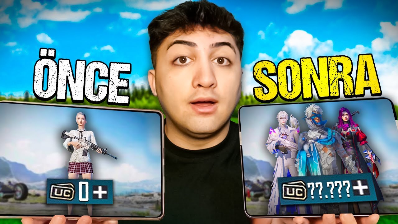 KANALDAKİ EN İYİ HESAP FULLEME! (AŞIRI ŞANSLI) | PUBG Mobile