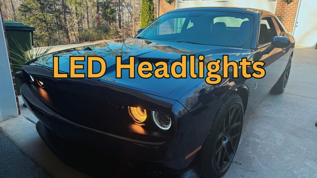LED Headlights - 2017 Dodge SRT Challenger