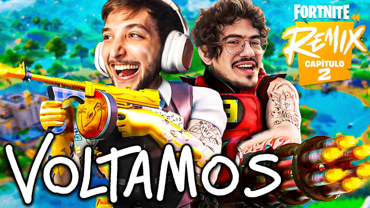 CALANGO JOGANDO FORTNITE COM O ZERO!