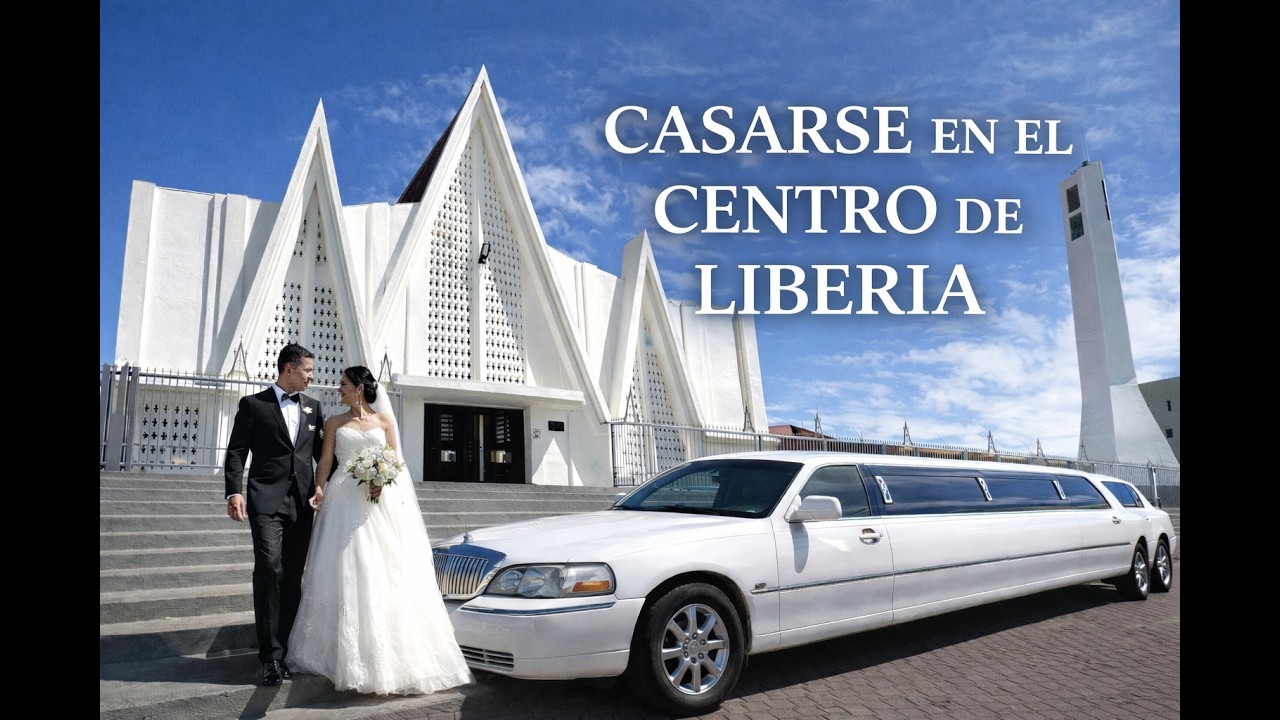 Un escenario histórico para bodas en Libera, Guanacaste I Parroquia Inmaculada Concepción de María