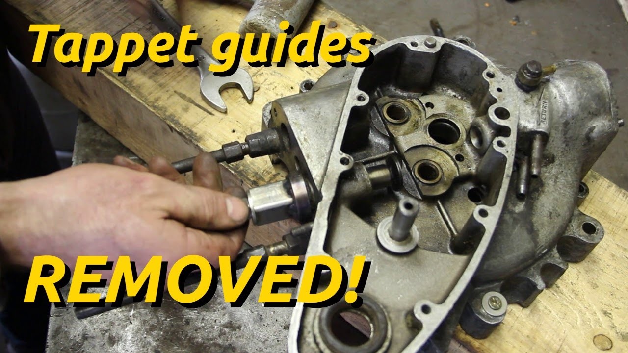 BSA M & B series.: Removing stubborn Tappet Guides, B31 B33 M20 M21