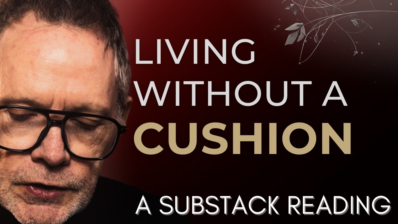 Living Without A Cushion - A Substack Reading