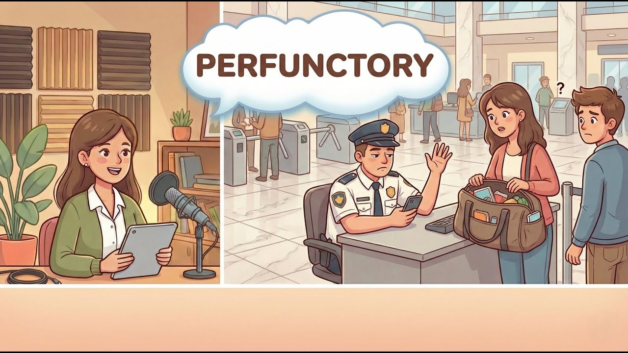 EP.020 – “Perfunctory” | GRE Vocabulary Podcast | WordBuddy-GRE-Cast