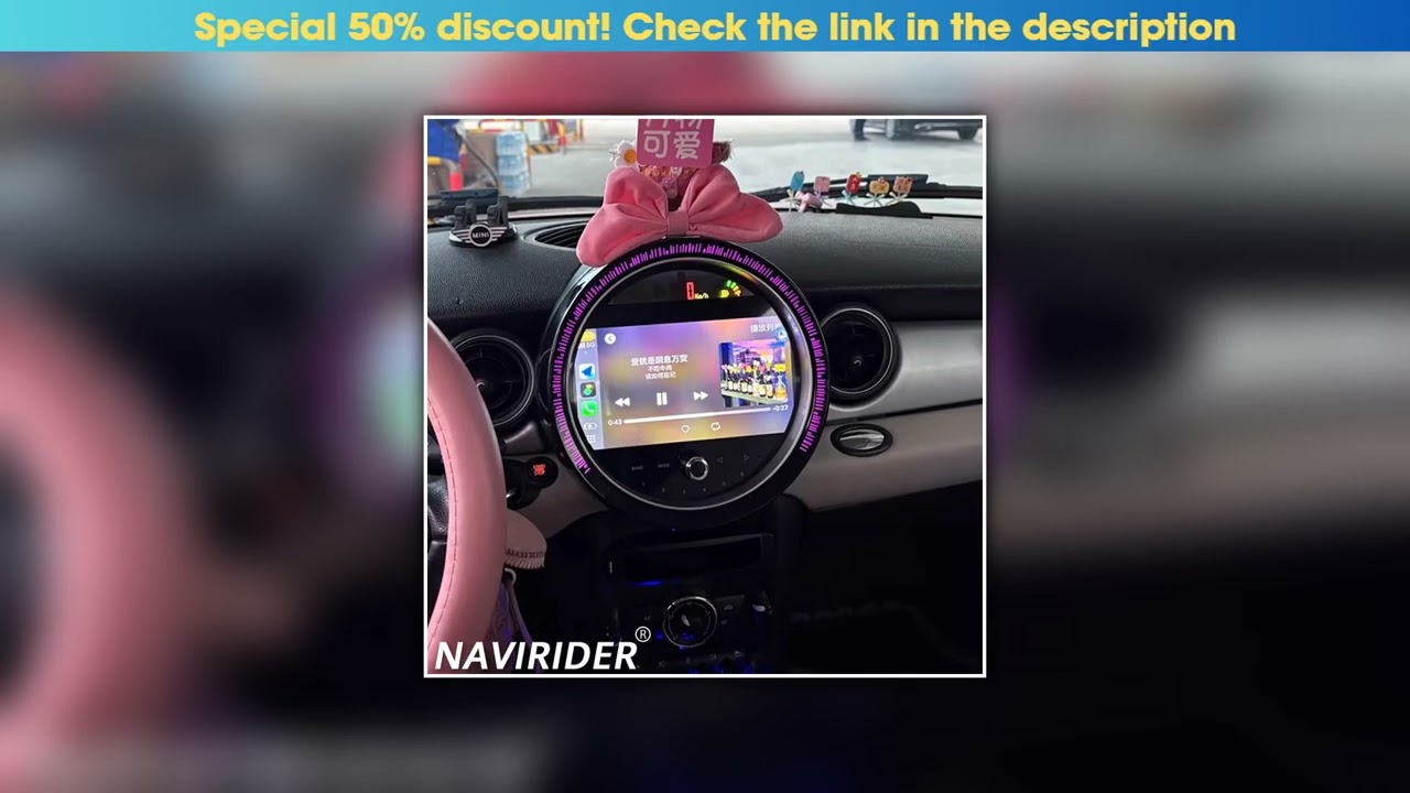 Today Only For BMW Mini One Cooper R55 R56 Peaceman Clubman Car LCD Dashboard Cluster Center Speedo