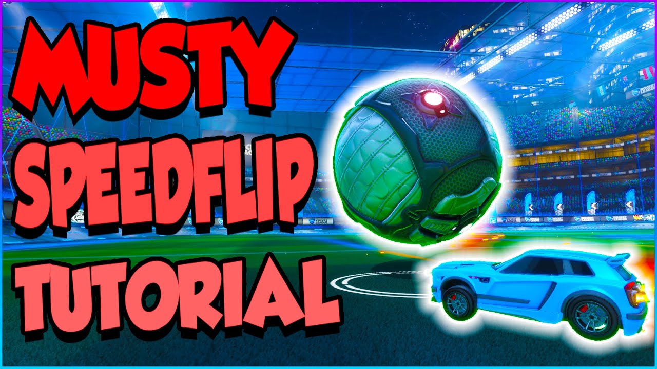 Musty Speed Flip Training Pack Tutorial in Rocket League!