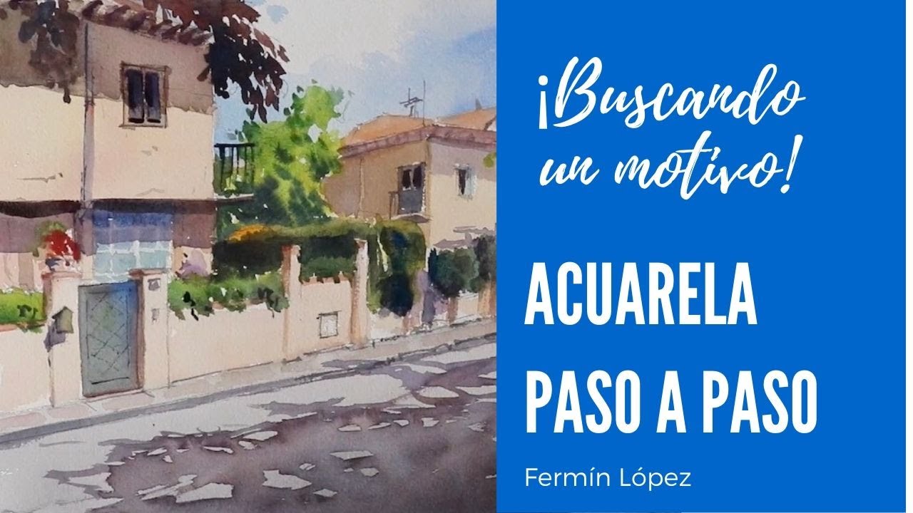 Acuarelas Fermín López