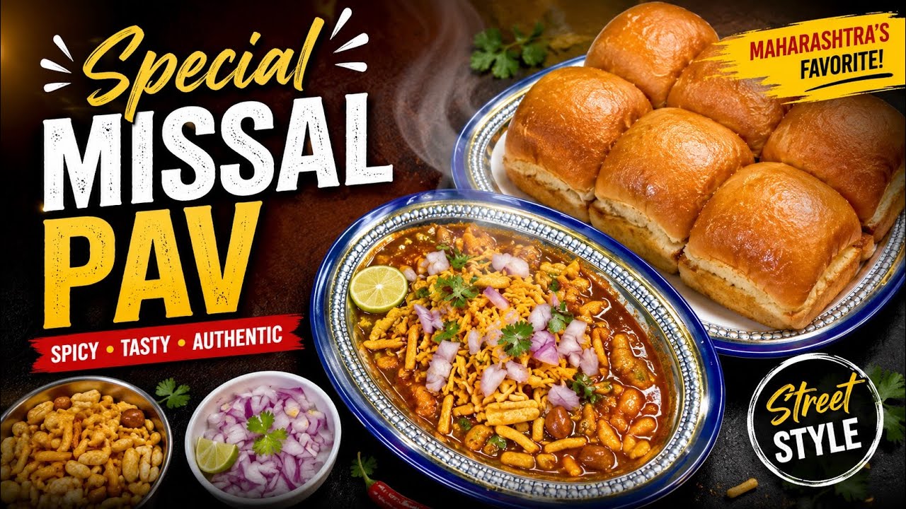 Special Misal Pav Recipe | Instant & Easy | Tasty | Breakfast Snacks | 😋@TheRasoiChannel 