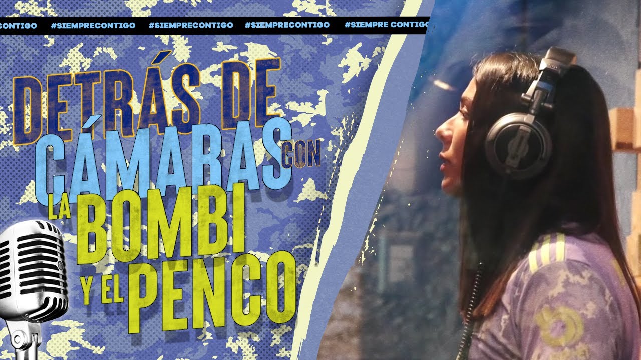 Detrás de cámaras, Señores soy de Tigres con  María Sánchez y Leandro Ríos