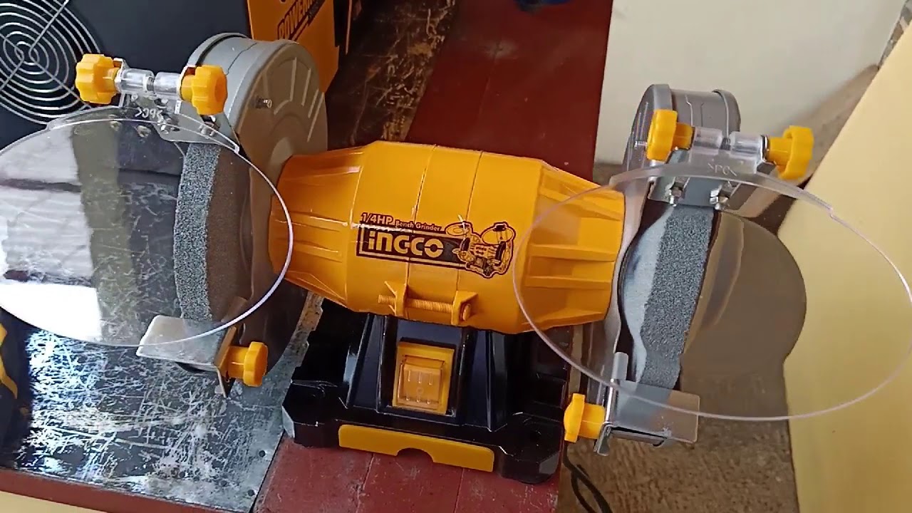 Ingco Bench Grinder Unboxing and Product Testing