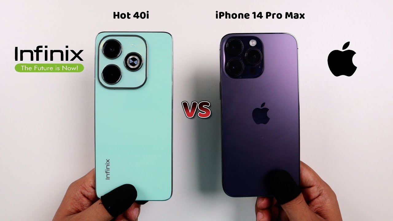 infinix Hot 40i vs iPhone 14 Pro Max Speed Test Live
