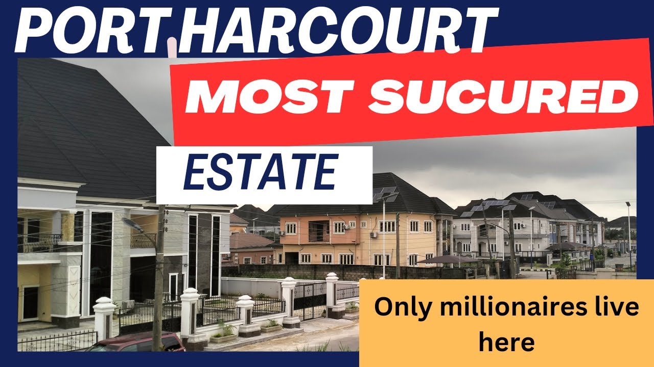 Exploring the Epitome of Luxury: Inside Port Harcourt's Exclusive Million-Dollar PEARL GARDEN ESTATE