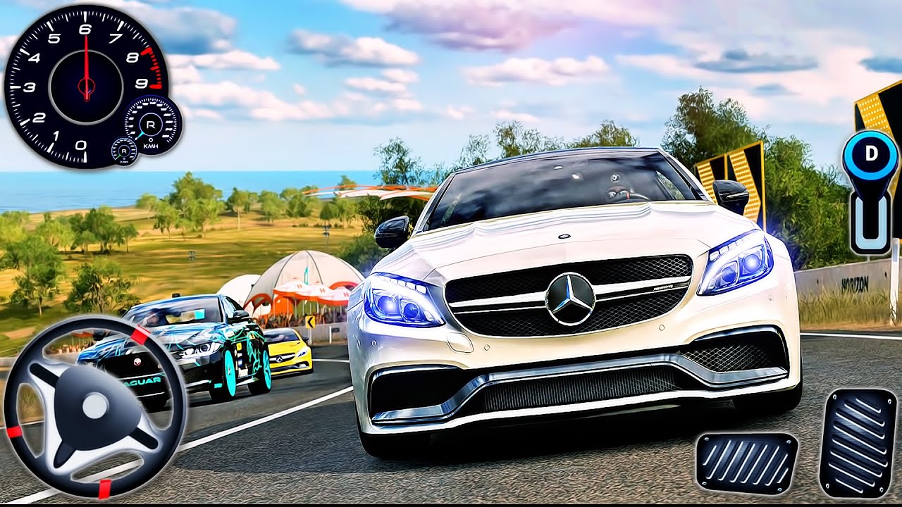 Car BMW and Mercedes Racing: Forza Horizon 3 Simulator - Impossible Sport Car Driving - PC GamePlay