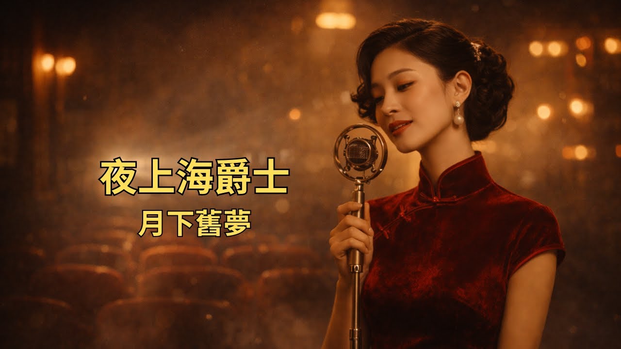 夜上海 Jazz｜月下舊夢｜1940s–1950s Old Shanghai Jazz｜Vintage Chinese Jazz