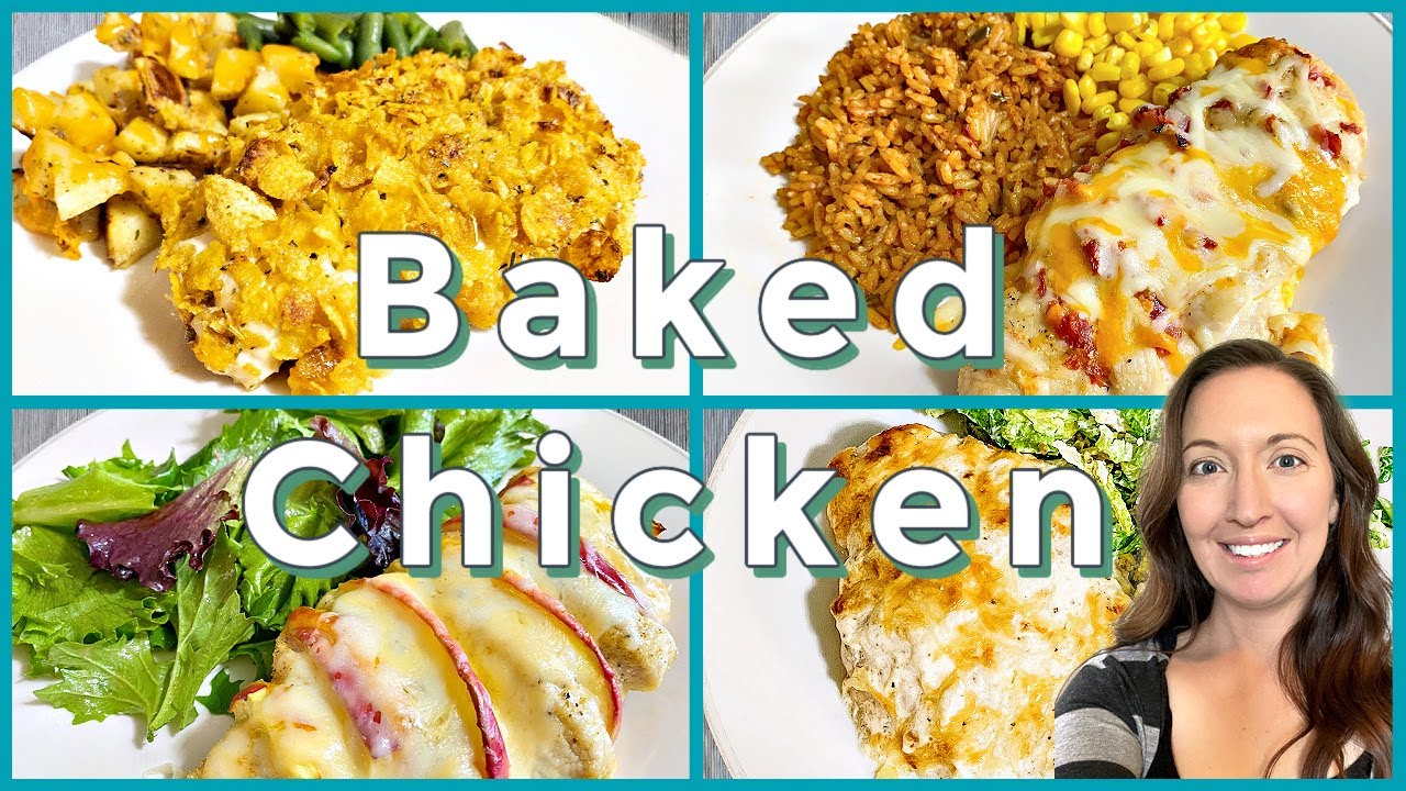 EASY Chicken Breast Recipes | DINNERS to make with CHICKEN | Dinner Recipes (Made Easy)