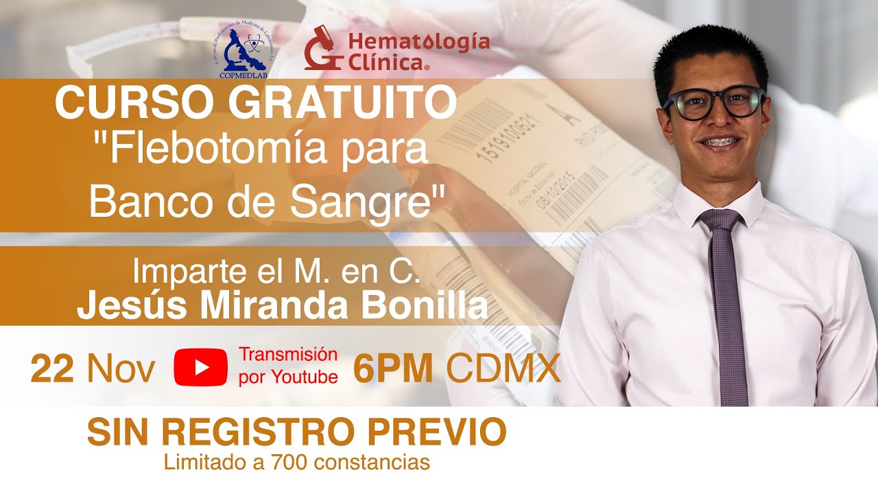 Flebotomía para Banco de Sangre