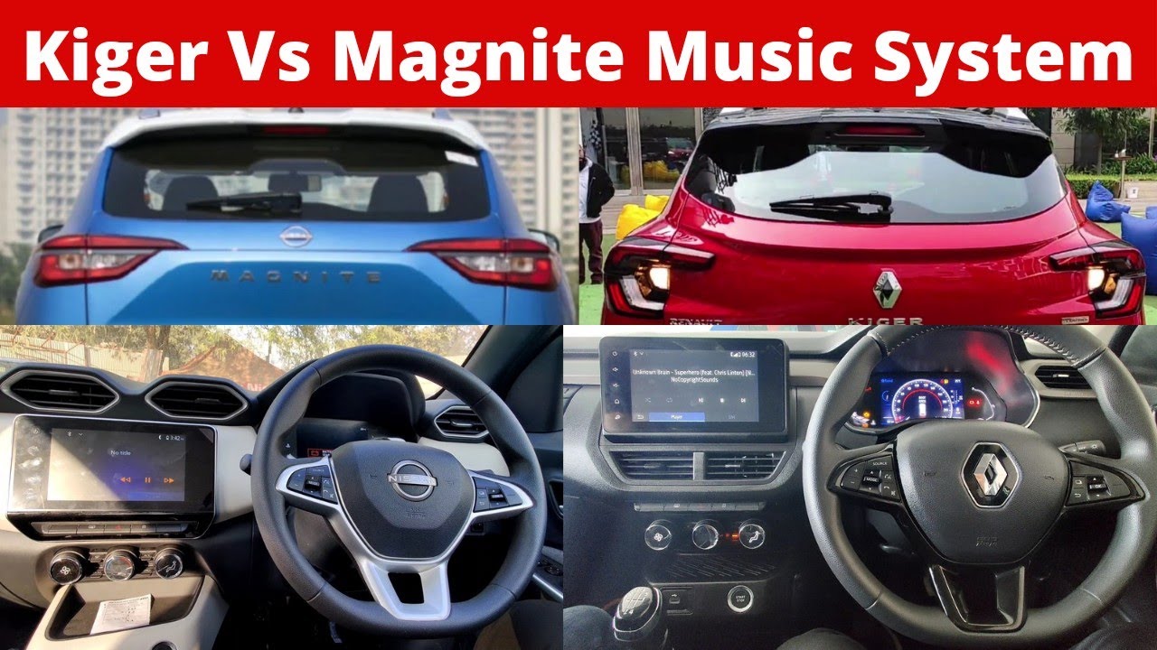 Music System Comparison 🎵🎶 | Kiger Vs Magnite 👌| Audio Test 🔥| Full Volume 😱| Bass | Mids | Lows |