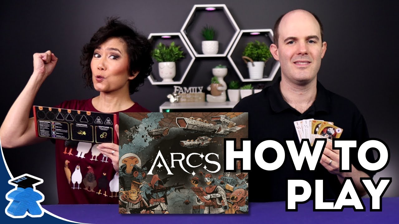 Arcs - Official How to Play Video. Complete, Clear Concise Board Game Tutorial