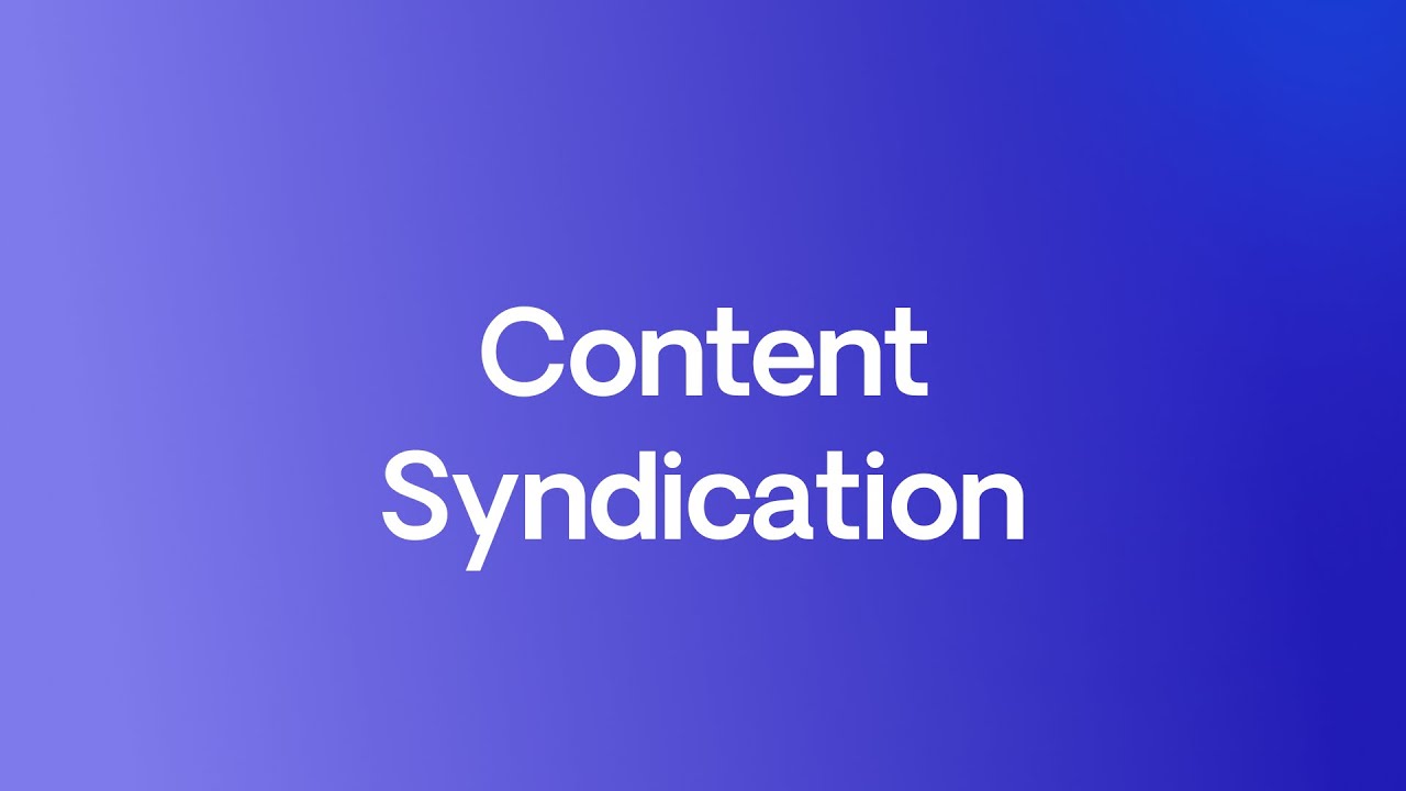 Content Syndication Outreach Campaign Tutorial - Respona