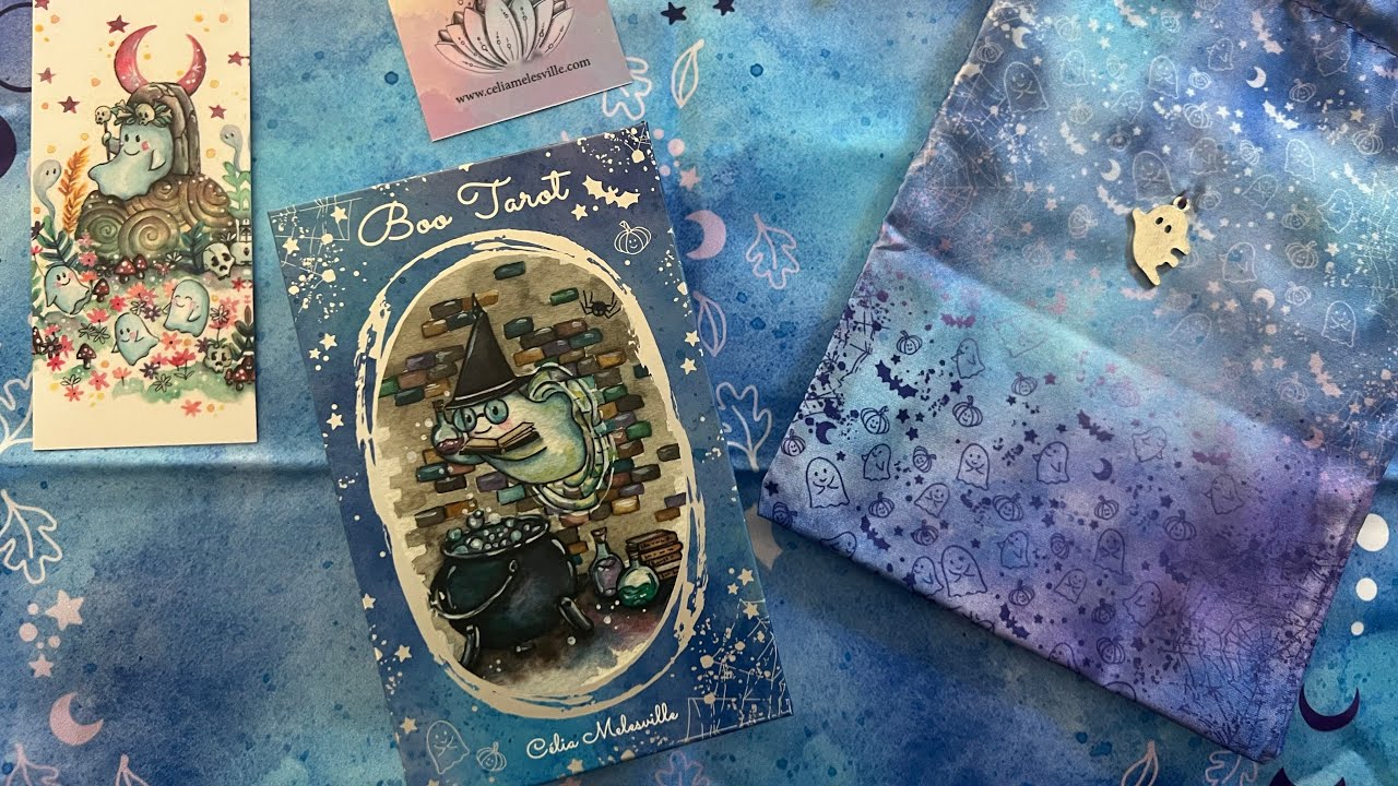 Le Boo Tarot de Célia Melesville; une merveille 👻