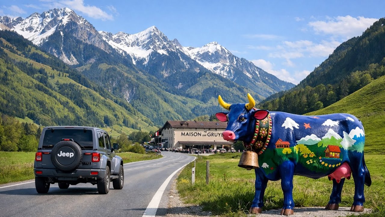 🇨🇭Ultimate Relaxation | Discovering the Hidden Beauty of Gruyère, Switzerland