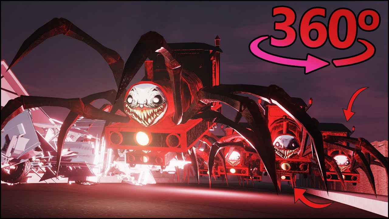 360&deg; ATTACK OF CHOO CHOO CHARLES in VR/4K