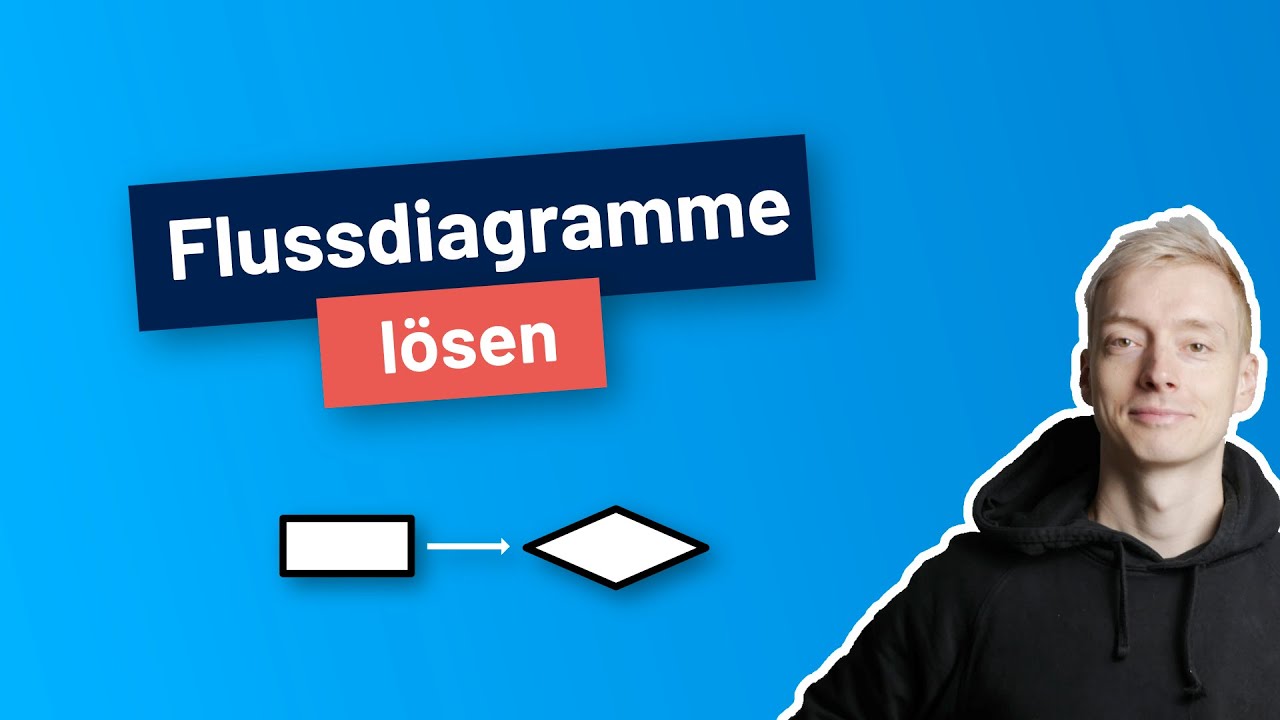 FLUSSDIAGRAMM ERKLÄRUNG - DIAGRAMME LÖSEN - Logisches Denken trainieren