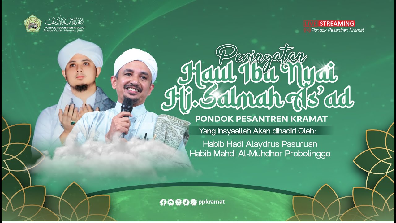 Dzikro Haul Ibunyai Hj. Salmah As'ad | Pondok Pesantren Kramat |