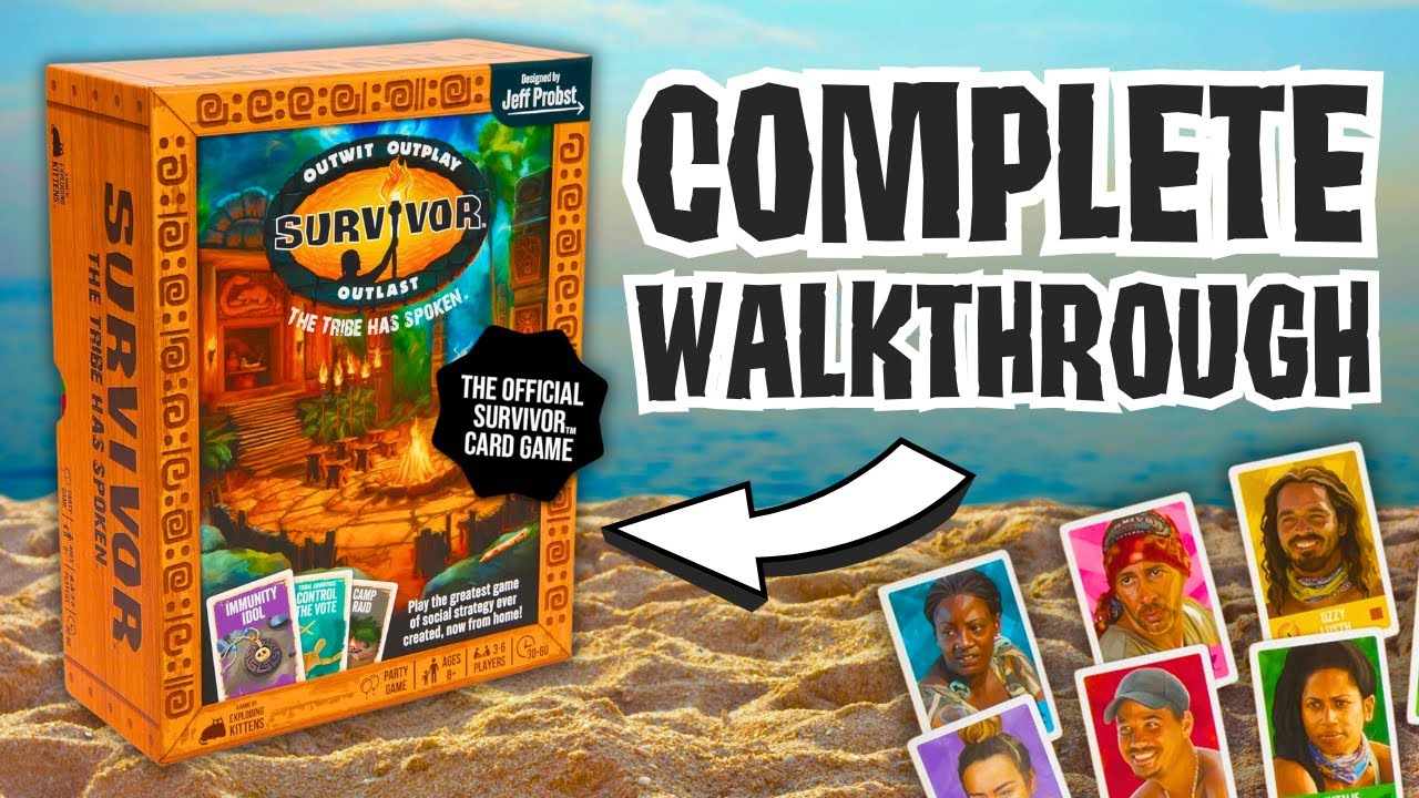 SURVIVOR: The Tribe Has Spoken Card Game REVIEW