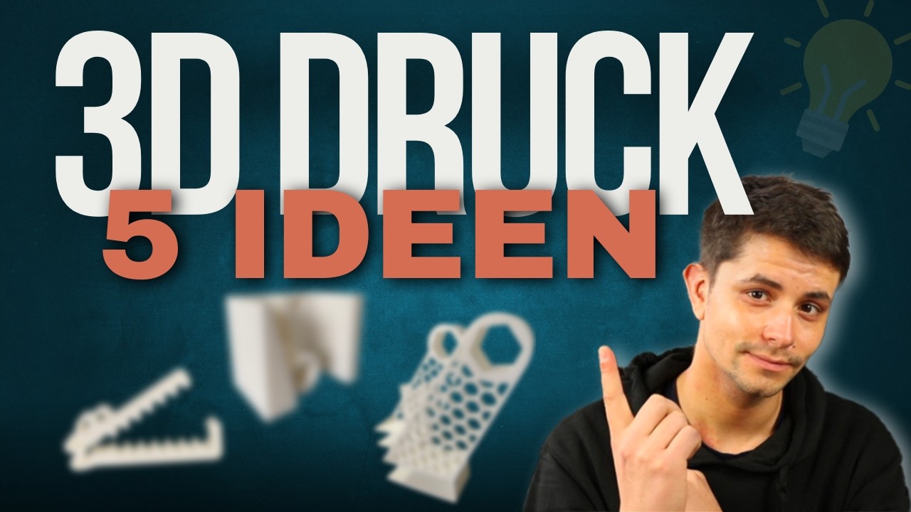 5 KOSTENLOSE 3D Druck Ideen für deinen Alltag! 💡