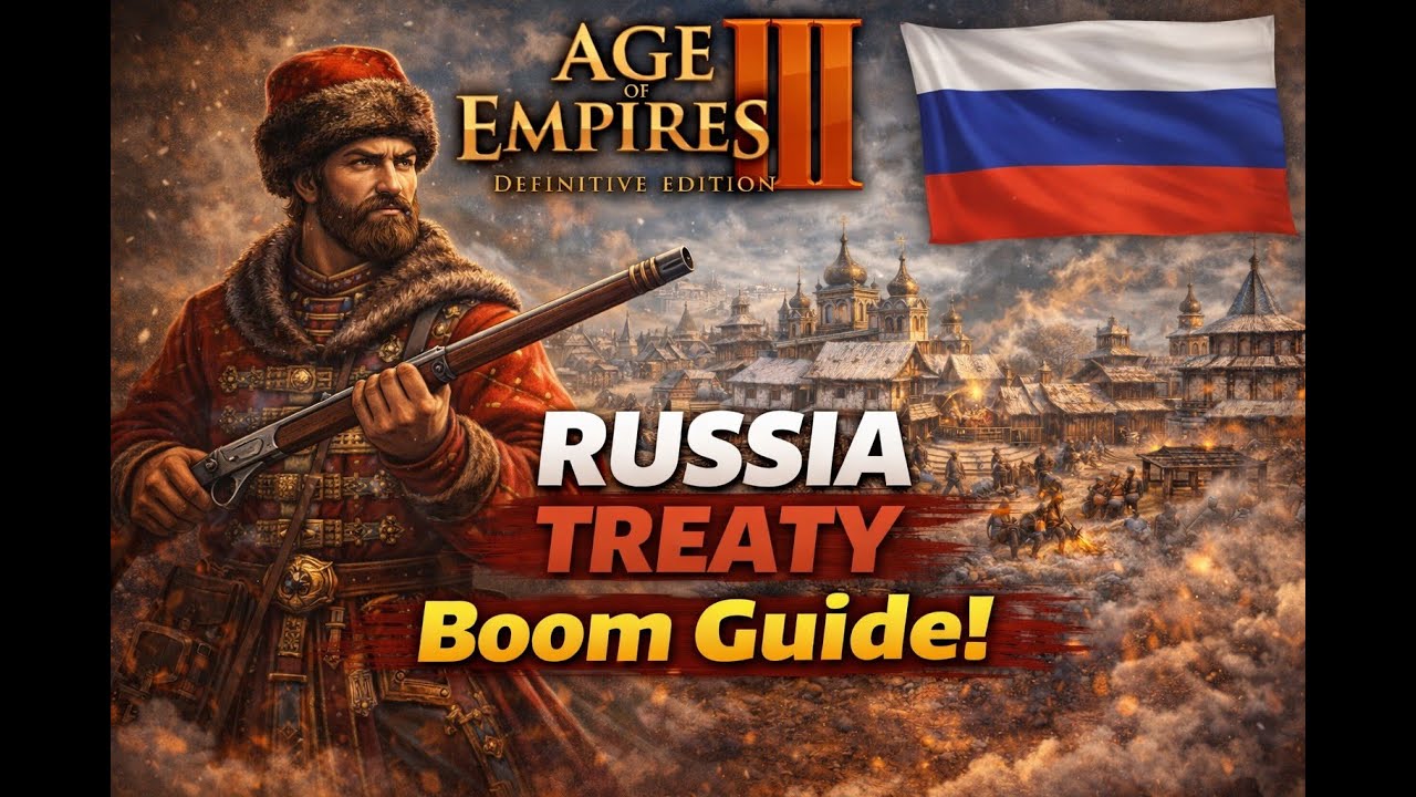 Age Of Empires III  Treaty Russia Booming Guide