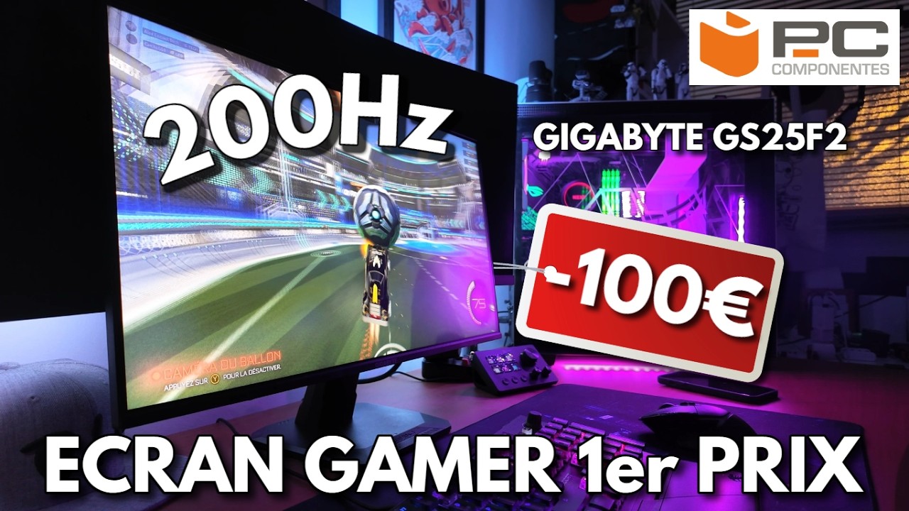 🔥 Gigabyte GS25F2 : 200Hz IPS à ce PRIX ?! 🎮⚡