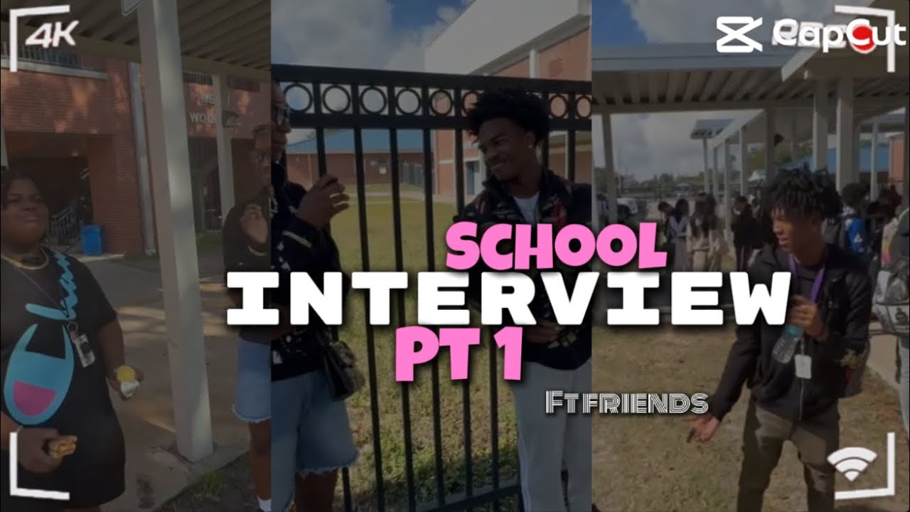 School interview mic’d up Pt 1, must watch 🤣🤣 ( Dont own copyright)